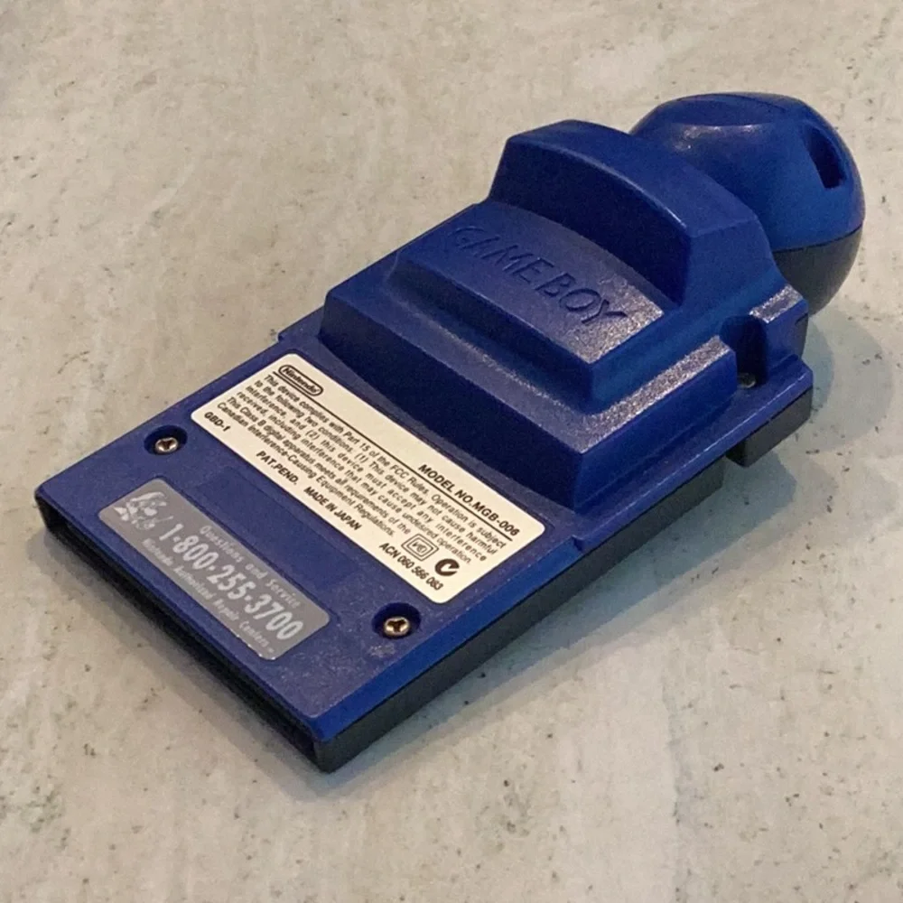 Nintendo Gameboy Camera Authentic Blue Game Boy